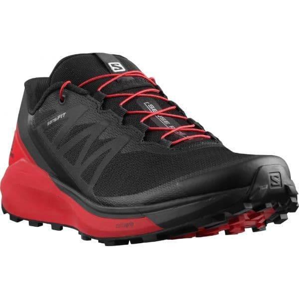 נעלי ריצת שטח סלומון לגברים Salomon 413781 Black Red Sense Ride 4 - Image 3