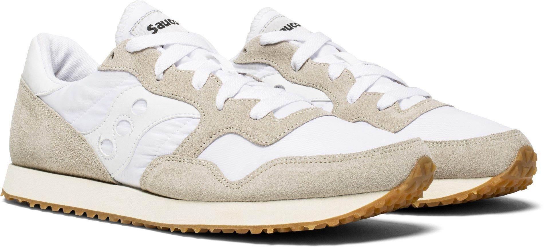 נעלי אופנה סאקוני לגברים Saucony DXN TRAINER VINTAGE WHT/GUM M S70369-17 - Image 3