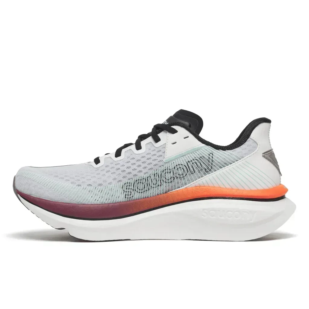 נעלי ריצה סאקוני אזורה  לגברים Saucony ENDORPHIN AZURA WHITE/CRIMSON S21070-172 - Image 3