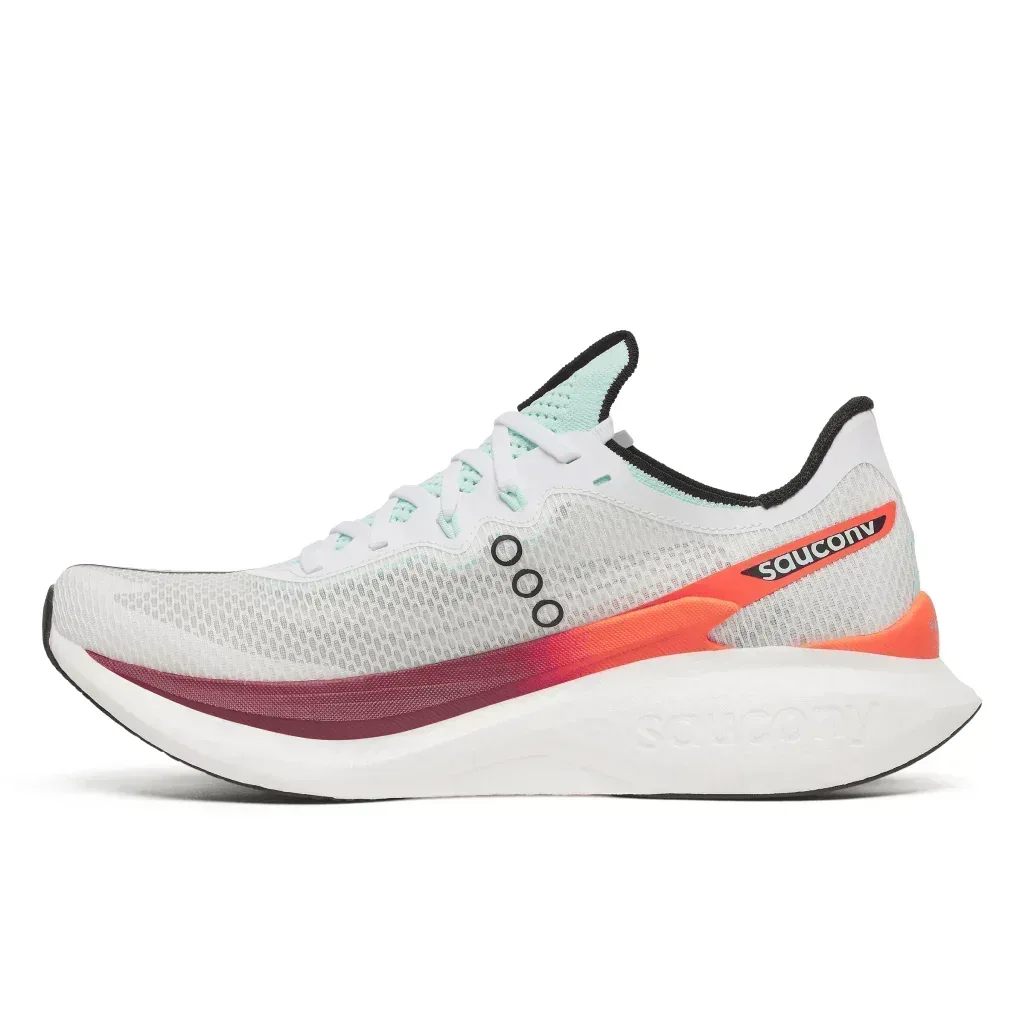 נעלי ריצה סאקוני אנדרופין פרו 5 לגברים Saucony ENDORPHIN PRO 5 WHITE/CRIMSON S21064-172 - Image 2