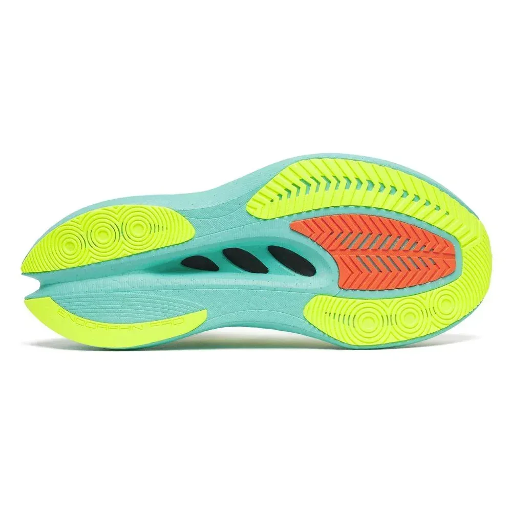 נעלי ריצה סאקוני אנדורפין פרו 5 לנשים Saucony ENDORPHIN PRO 5 WHITE/SPLASH S11064-120 - Image 5
