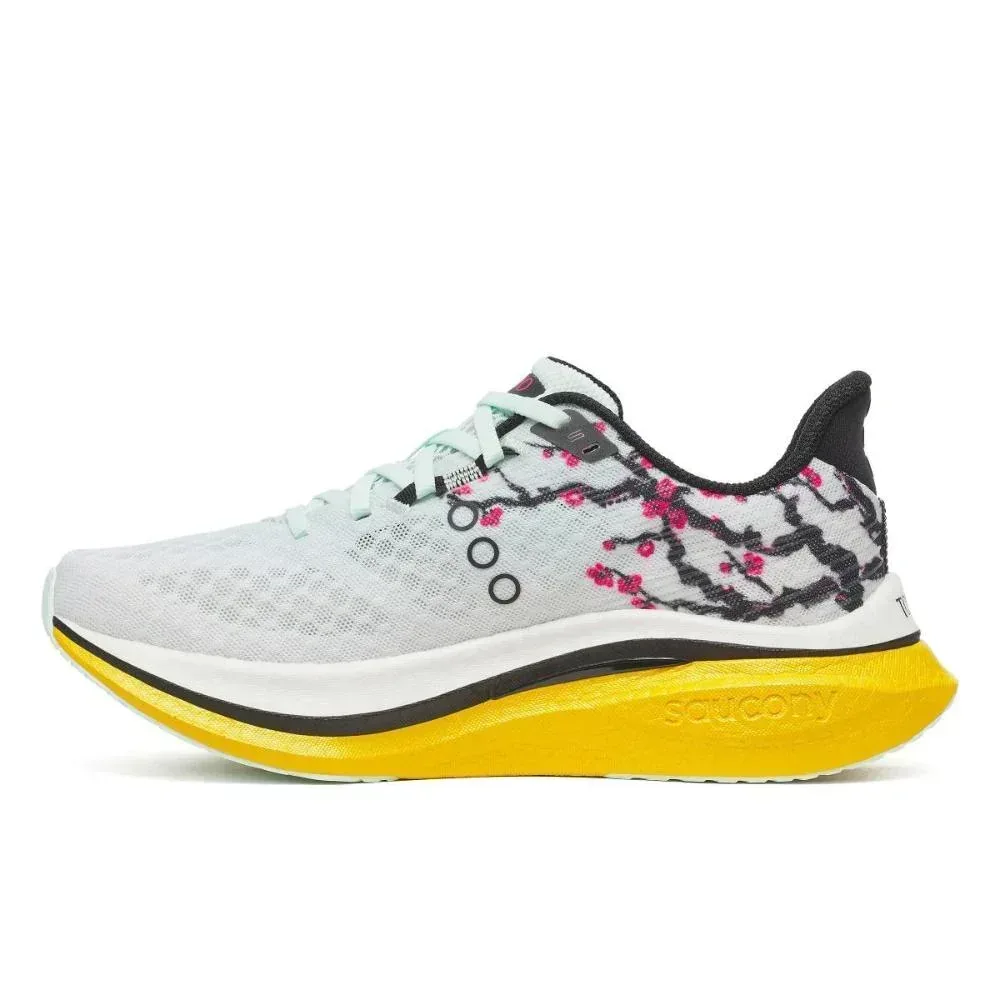 נעלי ריצה סאקוני אנדרופין ספיד 5 לגברים Saucony ENDORPHIN SPEED 5 WHITE/FLEUR S21007-401 - Image 2