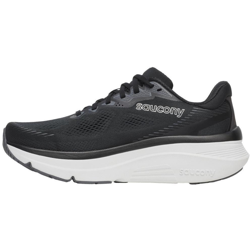 נעלי ריצה סאקוני גייד 10 אקסטרה רחבות לגברים Saucony GUIDE 19 (4E) BLACK/SILVER S21060-100 - Image 3