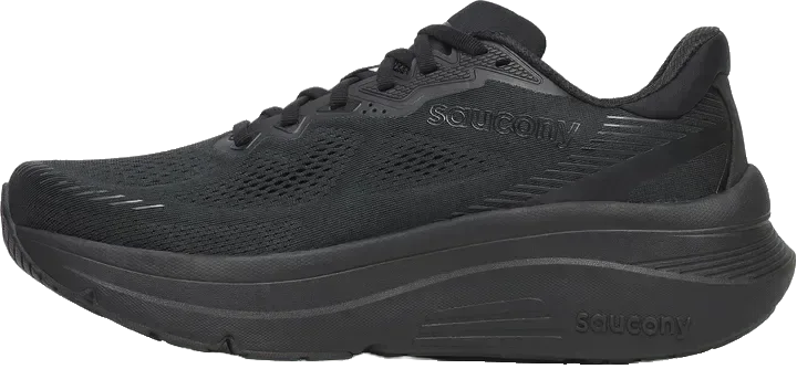 נעלי ריצה סאקוני גלייד 19 רחבות לגברים Saucony GUIDE 19 TRIPLE BLACK (2E) S21059-101 - Image 3