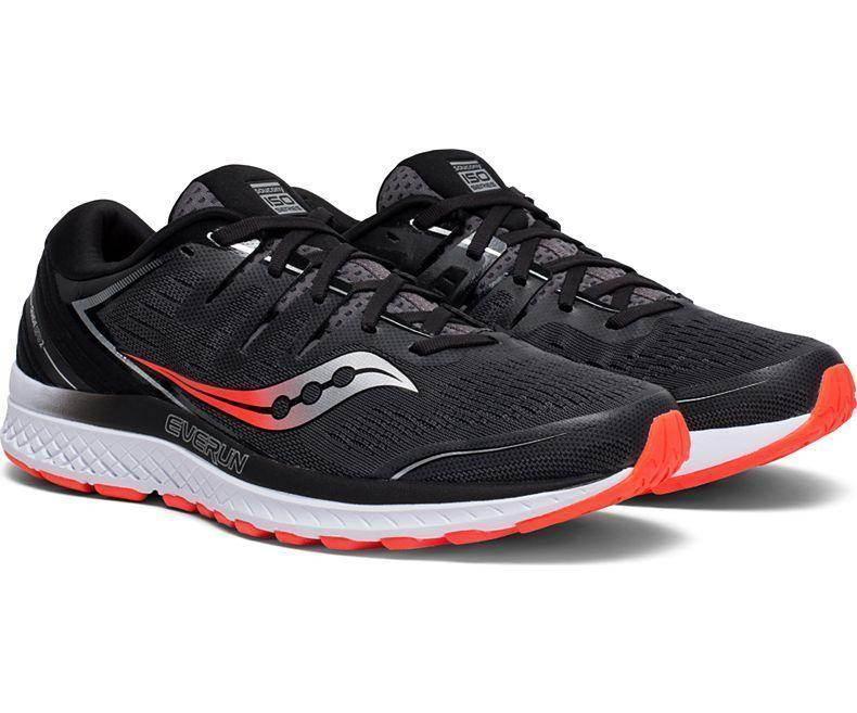 נעלי סאקוני גברים Saucony GUIDE ISO 2 BLK/GRY W S20465-3 - Image 3