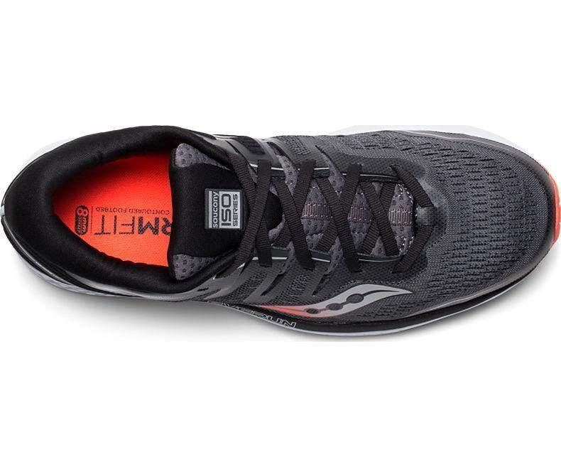 נעלי סאקוני גברים Saucony GUIDE ISO 2 BLK/GRY W S20465-3 - Image 4