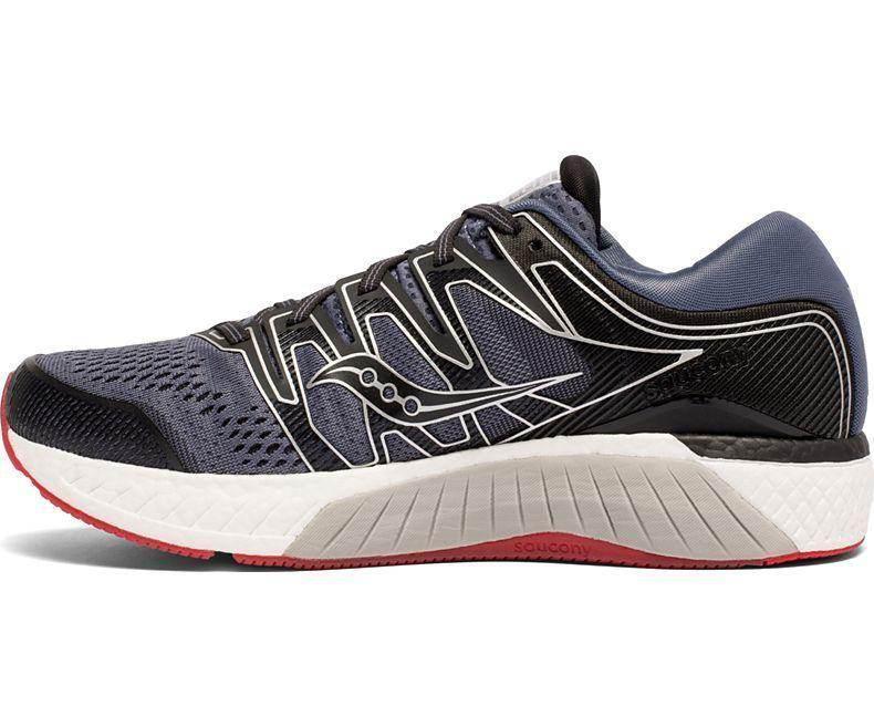 נעלי סאקוני הוריקן גברים Saucony HURRICANE ISO 5 GRY/BLK W S20461-1 - Image 2