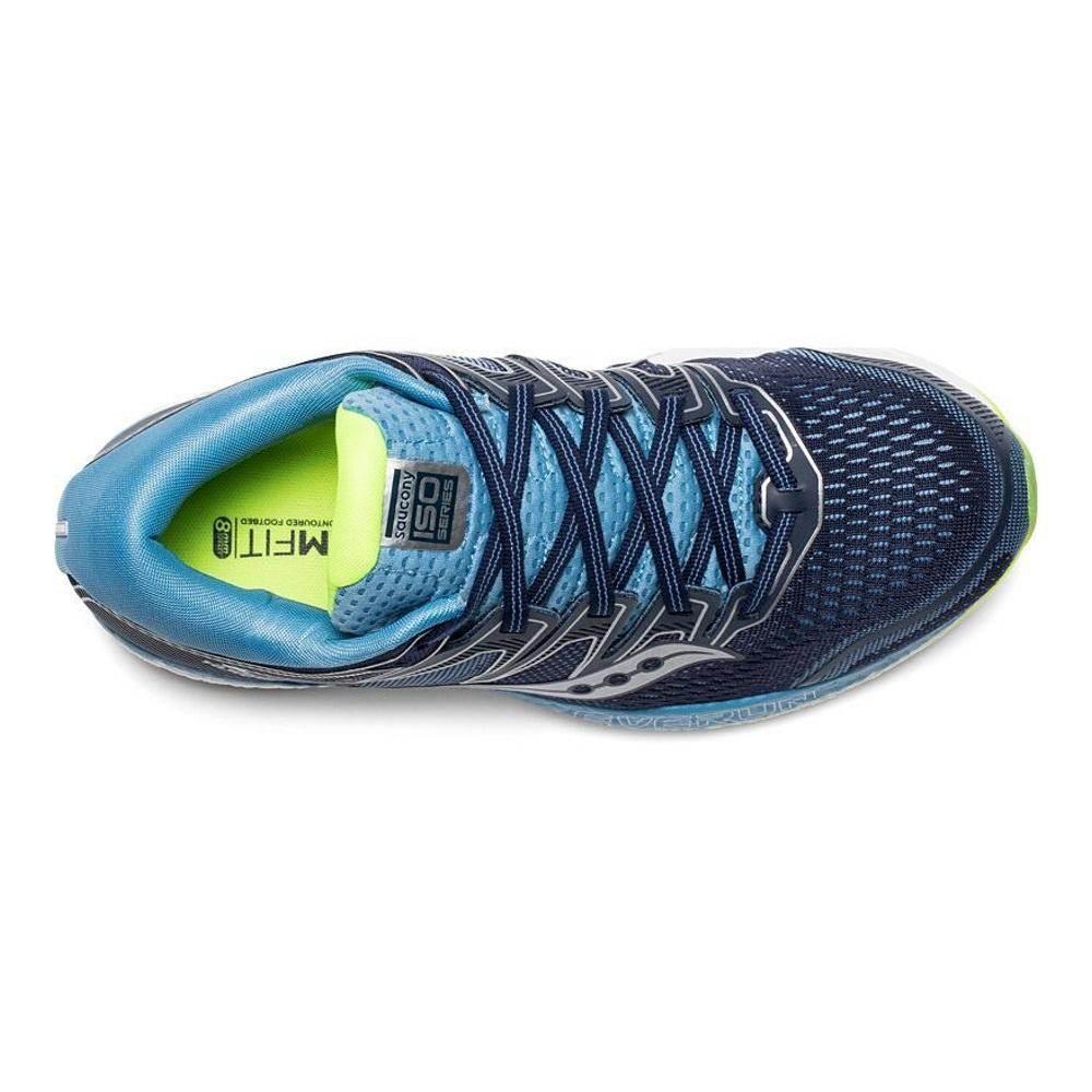 נעלי סאקוני הוריקן לנשים Saucony HURRICANE ISO 5 NVY/CTN W S10461-1 - Image 4