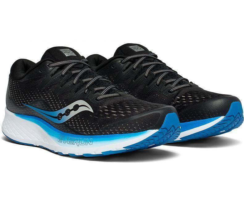 נעלי ריצה סאקוני לגברים Saucony RIDE ISO 2 BLK/BLU S20514-2 - Image 3