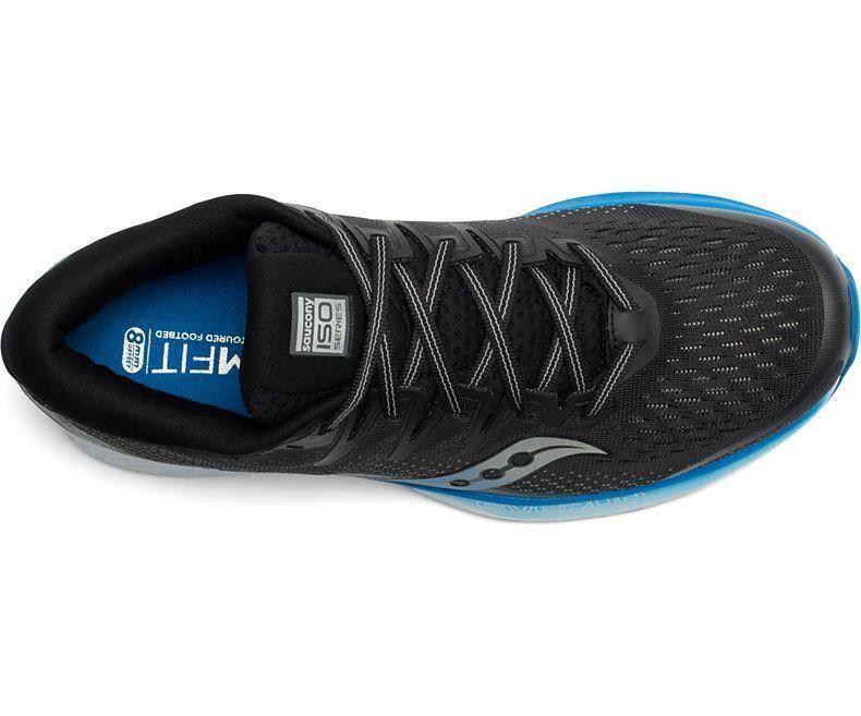 נעלי ריצה סאקוני לגברים Saucony RIDE ISO 2 BLK/BLU S20514-2 - Image 4