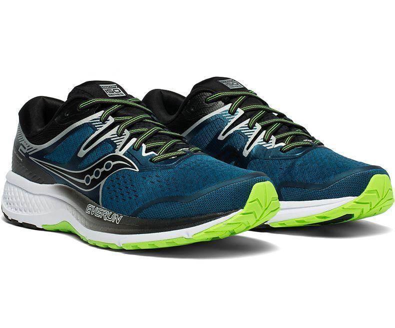 נעלי ריצה סאקוני גברים Saucony OMNI ISO 2 BLU/SIL S20512-1 - Image 3