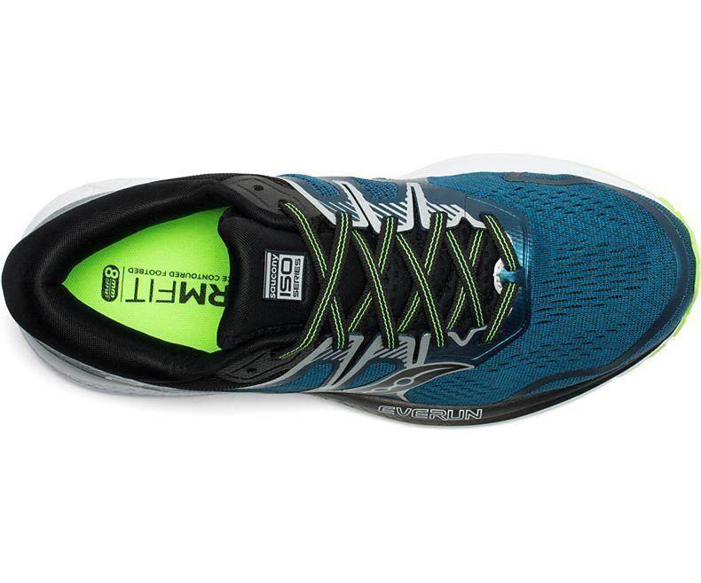נעלי ריצה סאקוני גברים Saucony OMNI ISO 2 BLU/SIL S20512-1 - Image 4