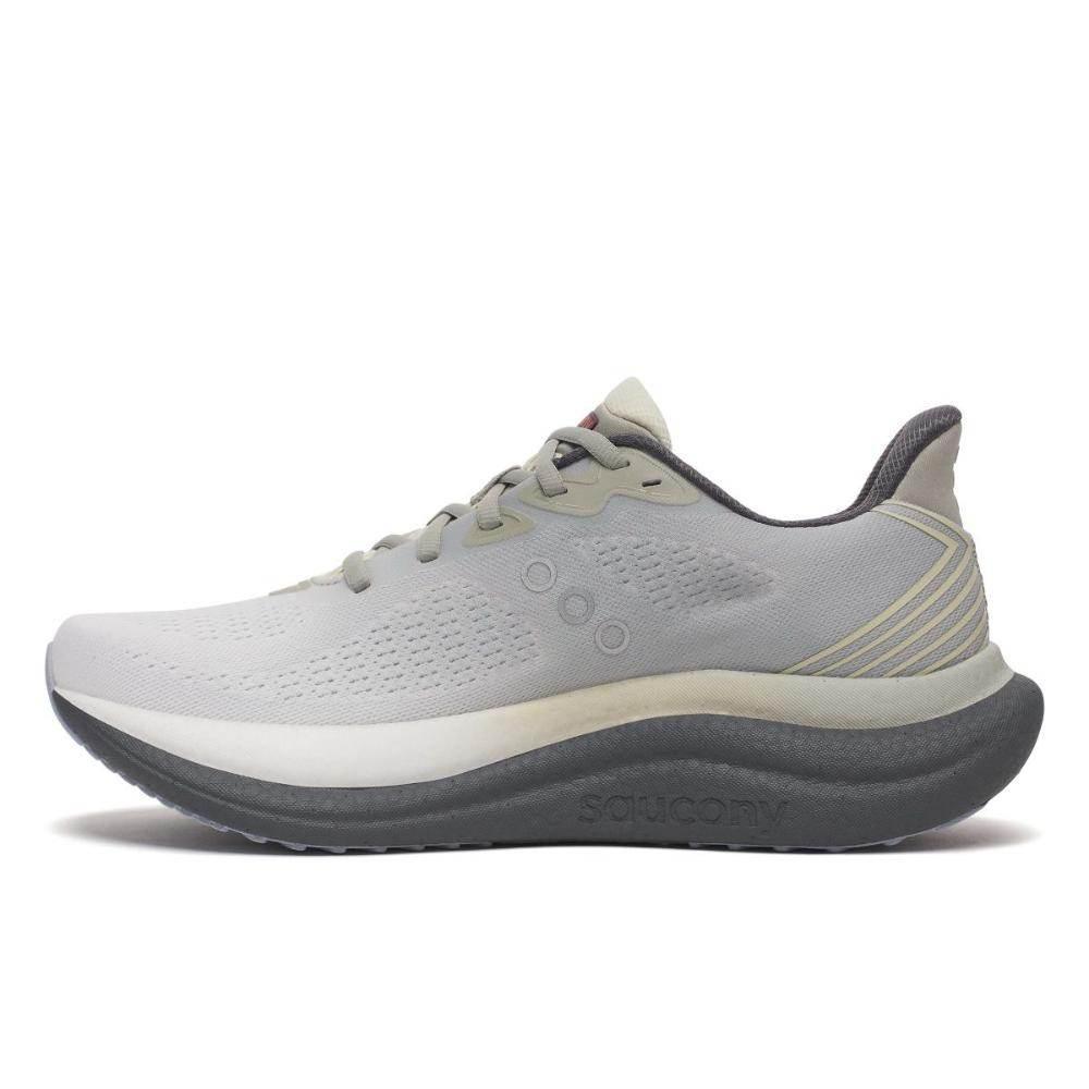 נעלי ריצה סאקוני טריומף 23 רחבות לגברים Saucony S21024-505 TRIUMPH 23 Wide (2E) GREY - Image 2