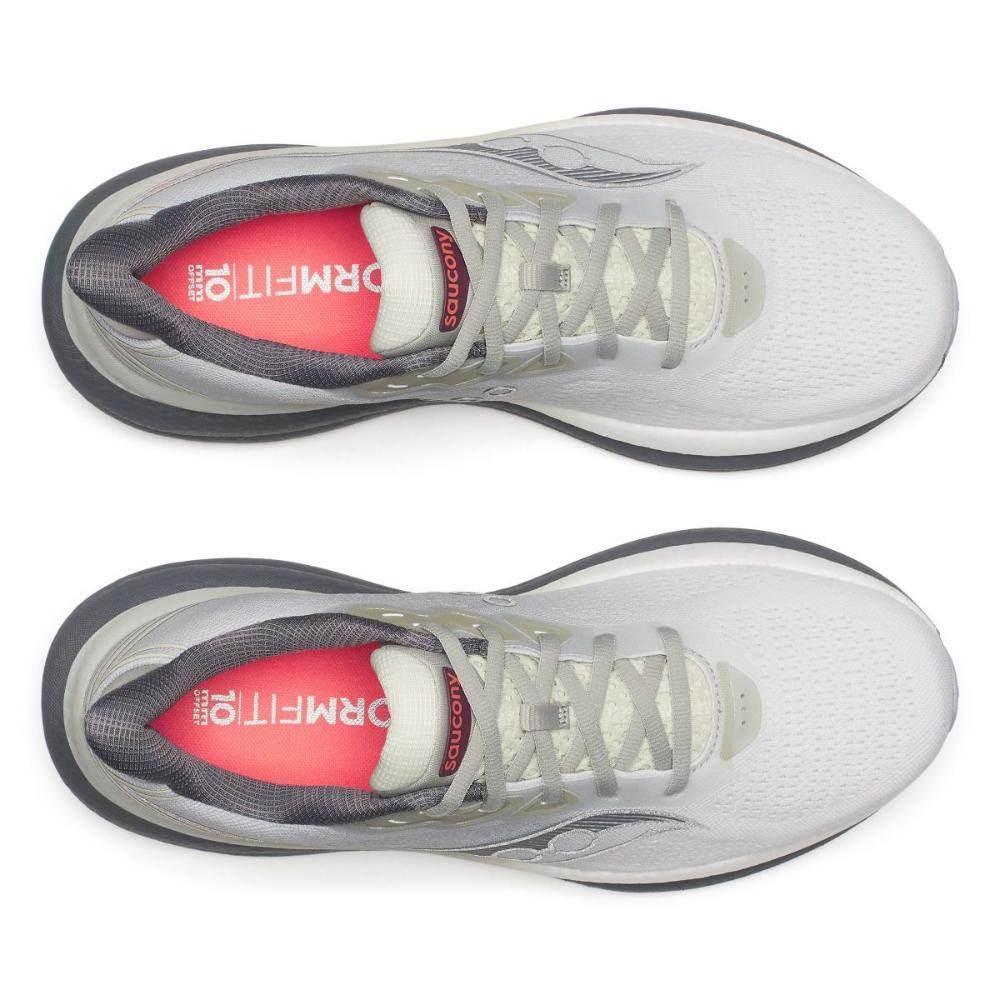 נעלי ריצה סאקוני טריומף 23 רחבות לגברים Saucony S21024-505 TRIUMPH 23 Wide (2E) GREY - Image 5