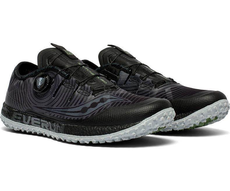 נעלי סאקוני גברים Saucony SWITCHBACK ISO BLK/GRY M S20482-1 - Image 3