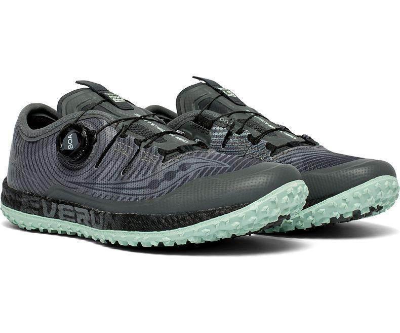 נעלי סאקוני נשים Saucony SWITCHBACK ISO GRY/MNT M S10482-1 - Image 3