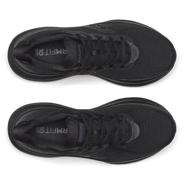 נעלי ריצה טריומף 23 רחבות לגברים Saucony TRIUMPH 23 BLACK Wide S21024-201 - Image 5