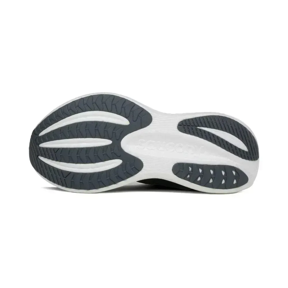 נעלי ריצה רחבות סאקוני טריומף 23 לגברים Saucony TRIUMPH 23 BLACK/WHITE S21024-200 - Image 5