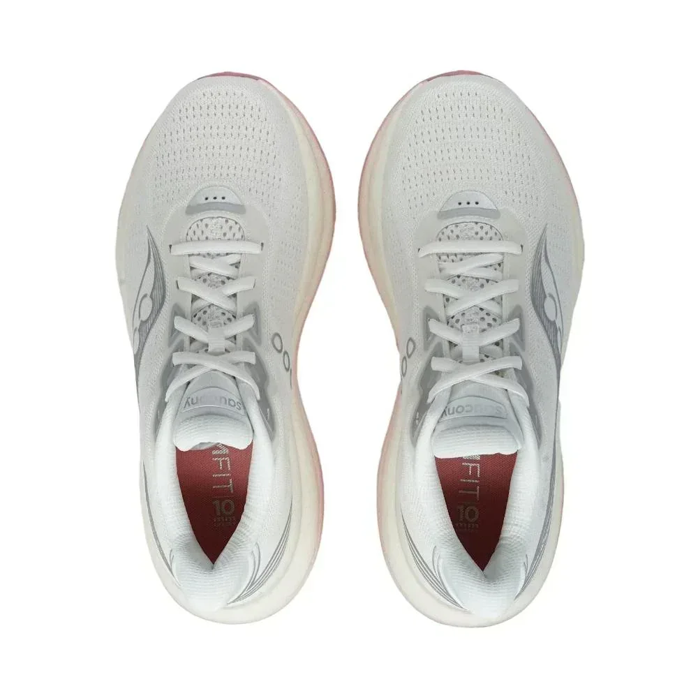 נעלי ריצה סאקוני טריומף 23 לנשים Saucony TRIUMPH 23 IVORY/MAUVE S11023-142 - Image 4