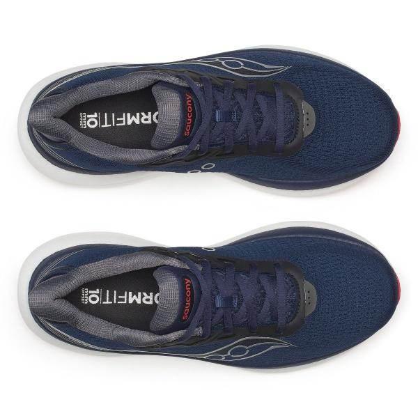 נעלי ריצה סאקוני טריומף 23 לגברים Saucony TRIUMPH 23 S21023-210 NAVY/RED - Image 5