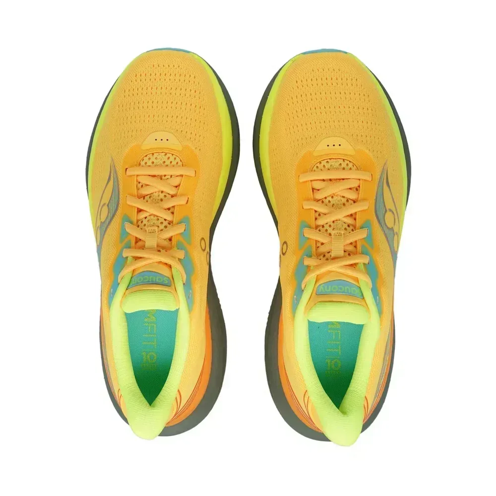 נעלי ריצה סאקוני טריומף 23 לגברים Saucony TRIUMPH 23 VIZIGOLD/LAUREL S21023-144 - Image 4