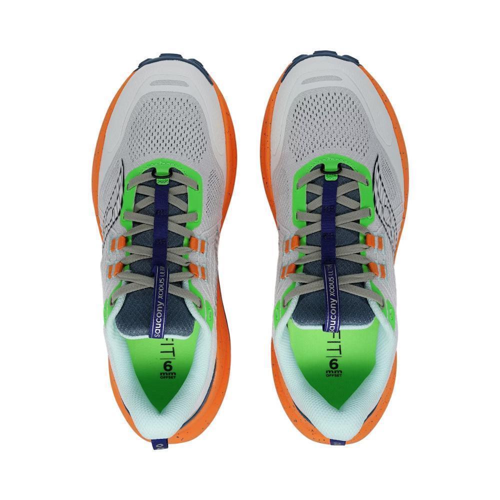נעלי ריצת שטח סאקוני אקסודוס אולטרה 4 לגברים Saucony XODUS ULTRA 4 WHITE/TUMERIC S21032-150 - Image 4