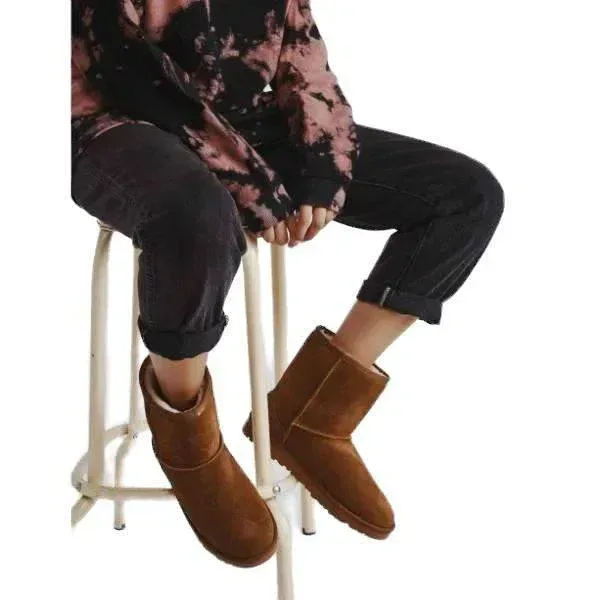 מגפי פרווה זמש סבנטי ניין Seventy Nine Fur boot SNWO5825-CAM - Image 2