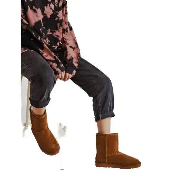 מגפי פרווה זמש סבנטי ניין Seventy Nine Fur boot SNWO5825-CAM - Image 4