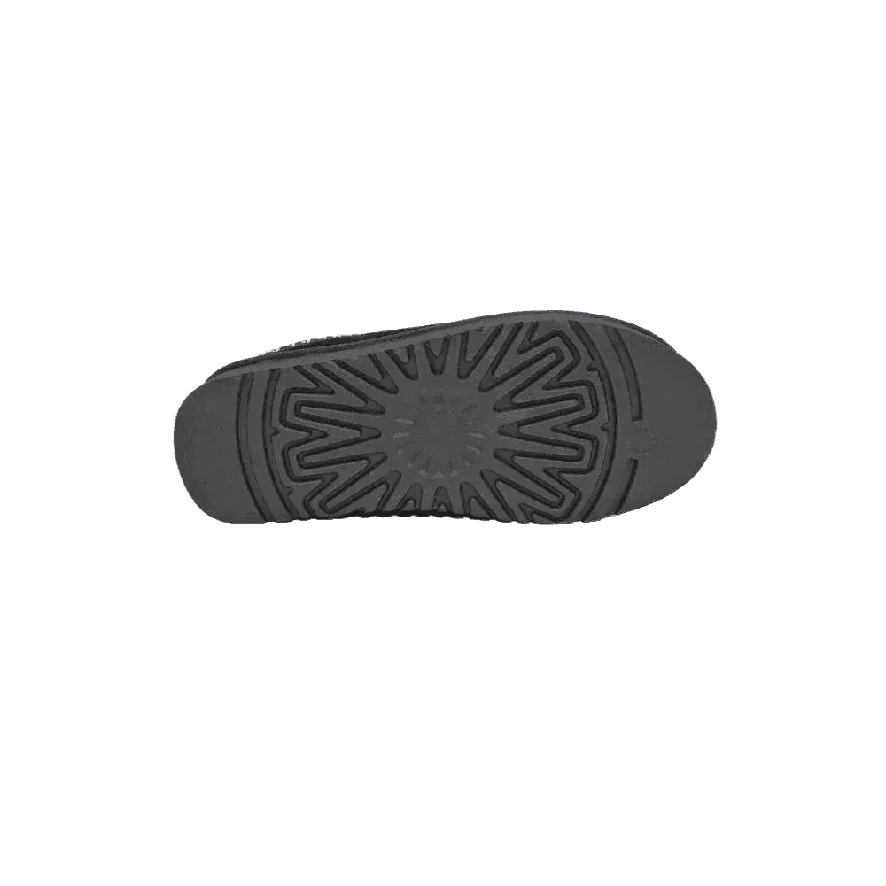 כפכפי פרווה פלטפורמה סבנטי ניין לנשים Seventy Nine Lotem Black SNNEW567-001 - Image 4