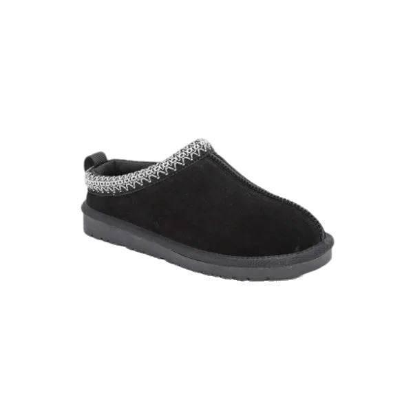 כפכפי פרווה סבנטי ניין Seventy Nine low fur flip-flop Mitar SNNEW568-001 Black - Image 2
