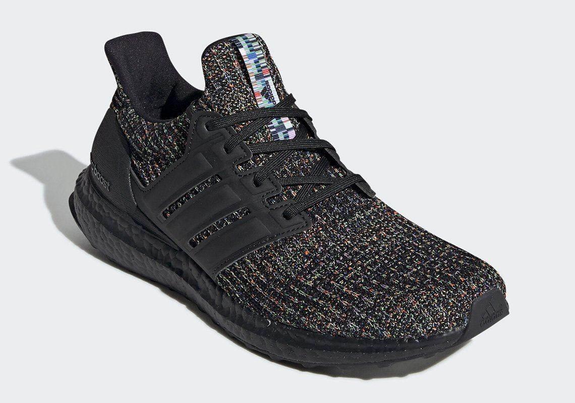 נעלי אדידס אולטרה בוסט טריפל בלאק לגבר UltraBoost 3.0 G54001 - Image 3