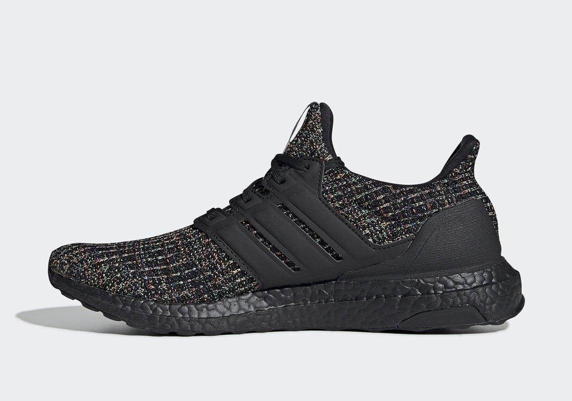 נעלי אדידס אולטרה בוסט טריפל בלאק לגבר UltraBoost 3.0 G54001 - Image 4