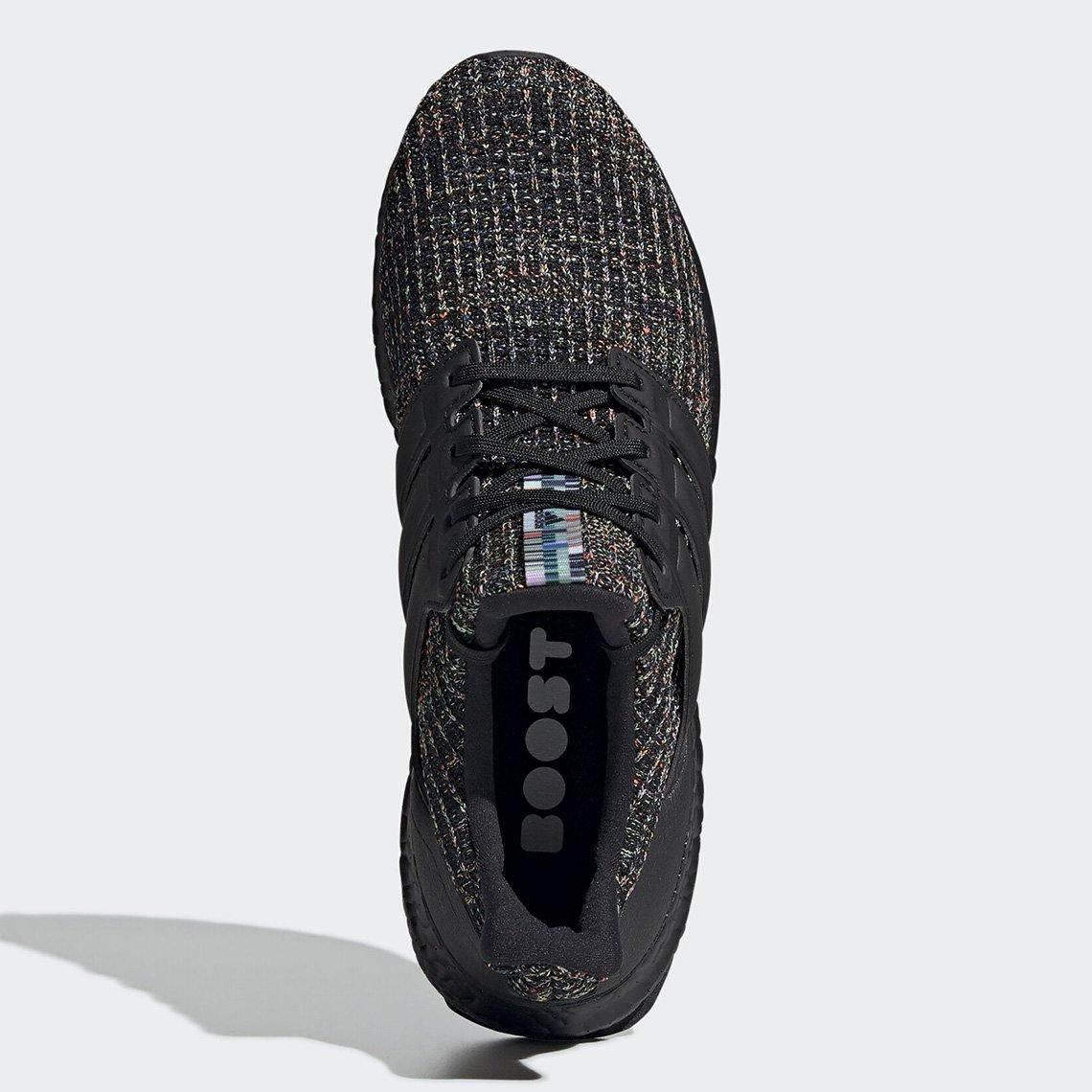 נעלי אדידס אולטרה בוסט טריפל בלאק לגבר UltraBoost 3.0 G54001 - Image 5