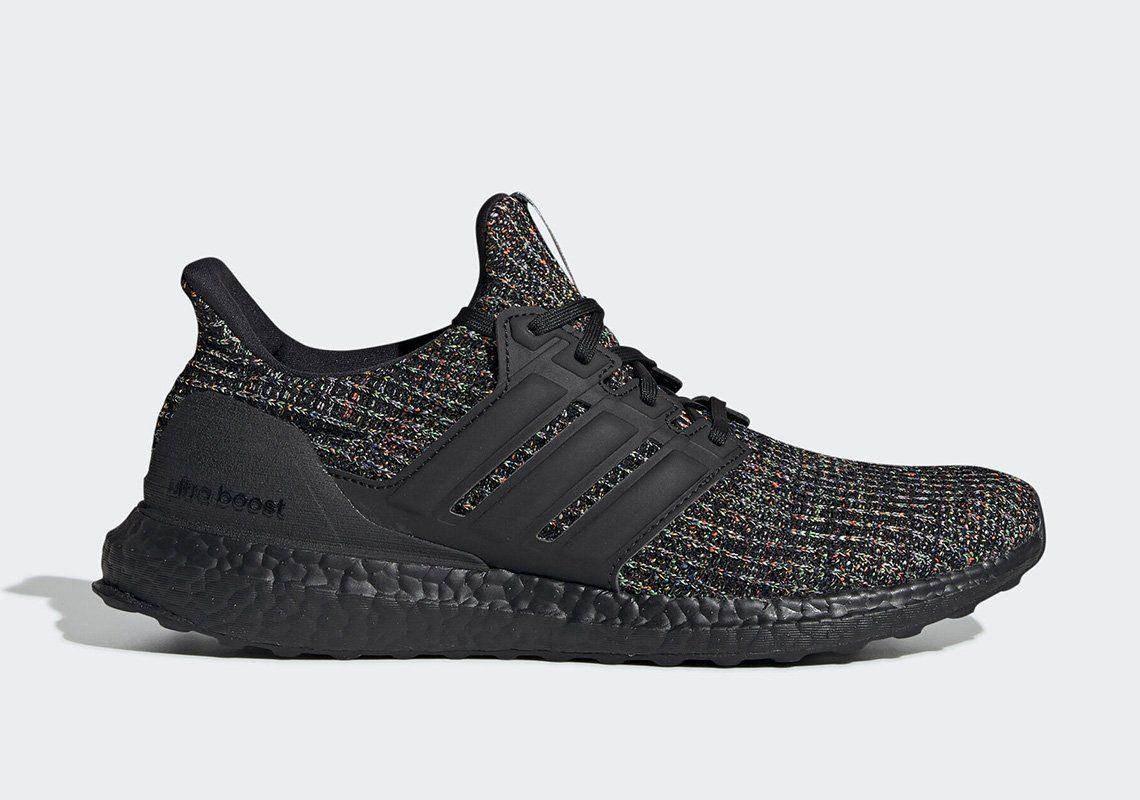 נעלי אדידס אולטרה בוסט טריפל בלאק לגבר UltraBoost 3.0 G54001 - Image 7